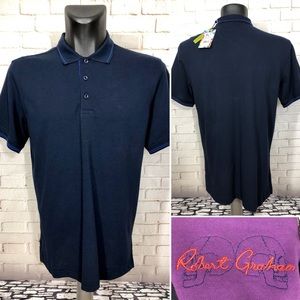 Robert Graham Clock Tower Classic Fit Polo Shirt